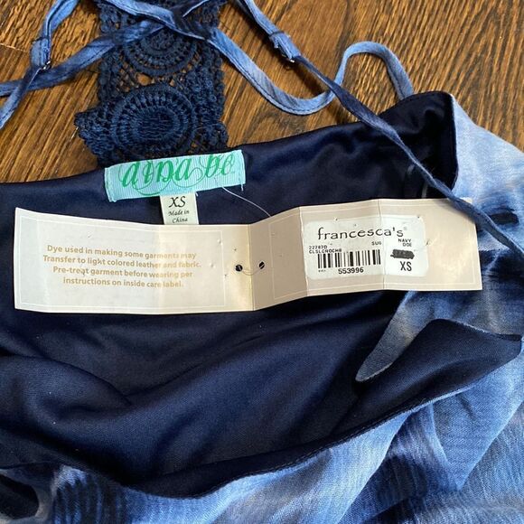 NWT Dina Be Tie Dye High Lo Dress - Size XS - Picture 9 of 11